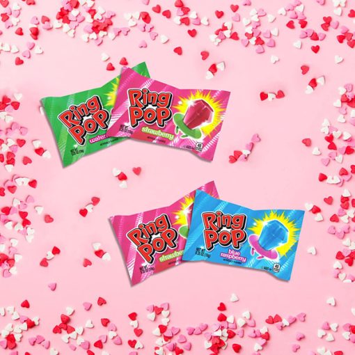 【2025 Flash Sales+ Free Shipping】Ring Pop Individually Wrapped Bulk 20 Count Lollipop Valentine's Day Variety Pack - Image 4