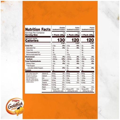 【2025 Flash Sales+ Free Shipping】Pepperidge Farm, Goldfish, Crackers, Classic Mix, 29 oz, Variety Pack, Box, Snack Packs, Pack Of 30 - Image 4