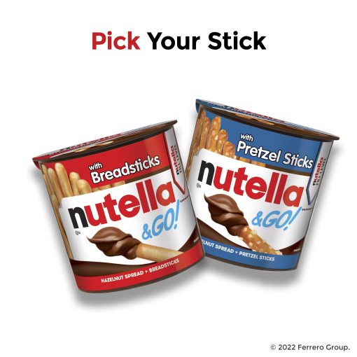 【2025 Flash Sales+ Free Shipping】Nutella & GO! Hazelnut and Cocoa Spread with Breadsticks, Snack Pack, 1.8 oz each, Bulk 24 Pack - Image 5