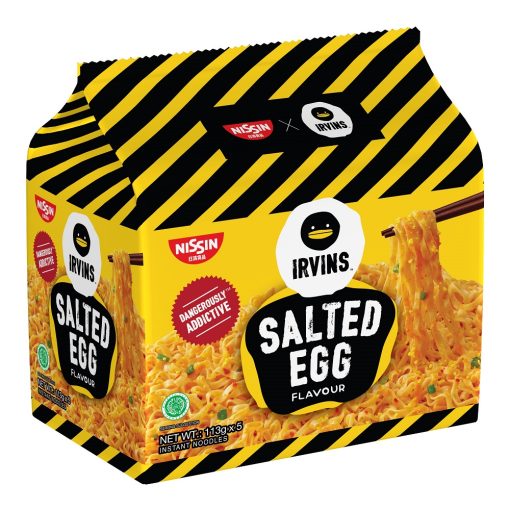 【2025 Flash Sales+ Free Shipping】Nissin IRVINS Salted Egg Packet Noodles 113g - Image 2