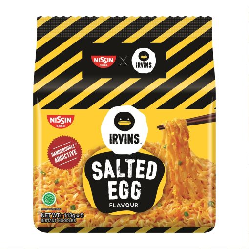 【2025 Flash Sales+ Free Shipping】Nissin IRVINS Salted Egg Packet Noodles 113g