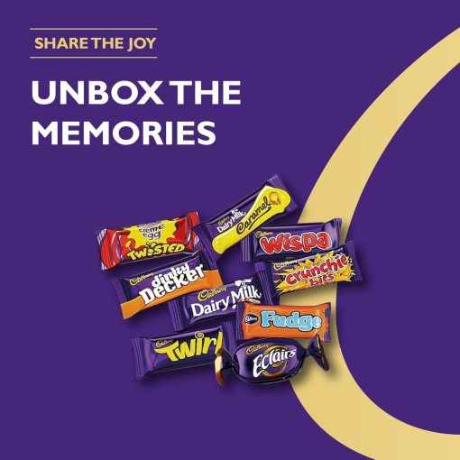 【2025 Flash Sales+ Free Shipping】Cadbury Heroes Chocolate Bulk Share Box, Assorted Mini-Size Milk Chocolate Bars, 2 kg - Image 4