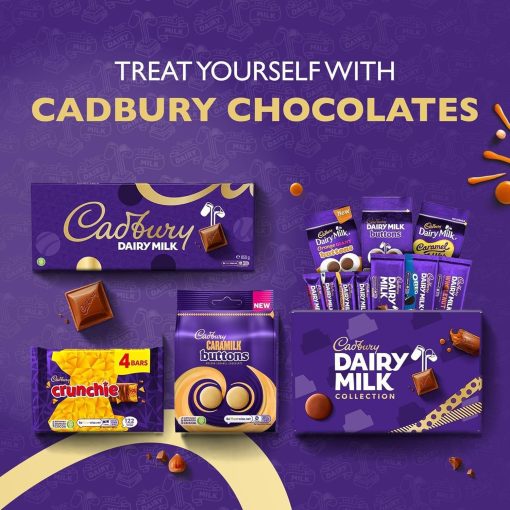 【2025 Flash Sales+ Free Shipping】Cadbury Heroes Chocolate Bulk Share Box, Assorted Mini-Size Milk Chocolate Bars, 2 kg - Image 6