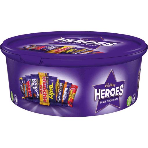 【Exclusive For New Users】Cadbury Heroes Assorted Chocolate Tub 550G - Image 3