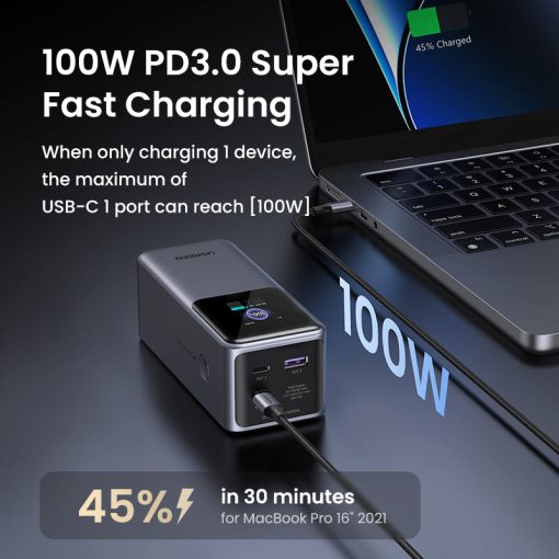 【New Users Only】20000mAh Powerbank PD 130W 2C1A Fast Charging Power Bank - Image 5