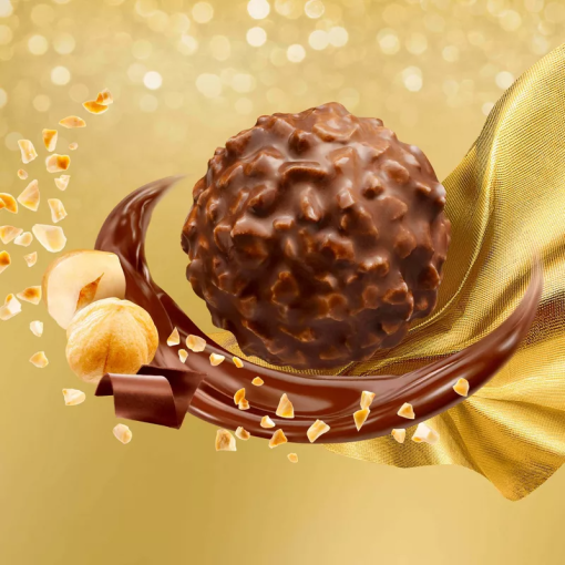 【First Order Discount】Ferrero Rocher Christmas Chocolate Gift Cube - 7.9oz - Image 3