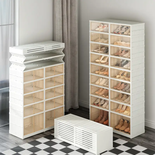 【New Users Only】Foldable shoe storage box - Image 2