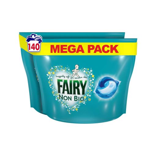 【First Order Discount】Fairy Non Bio Pods, 140 Washes, Laundry Detergent, Washing Liquid Tablets/Capsules - Image 2