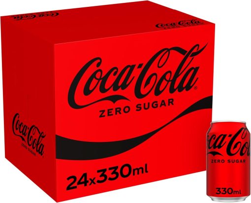 【First Order Discount】Coca-Cola Zero Sugar 24 x 330 ml