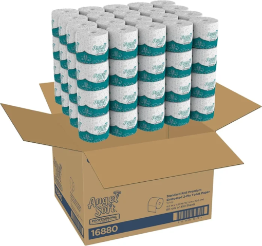 【Exclusive for new TK users】Toilet Paper, Angel Soft ps, 2Ply, PK80
