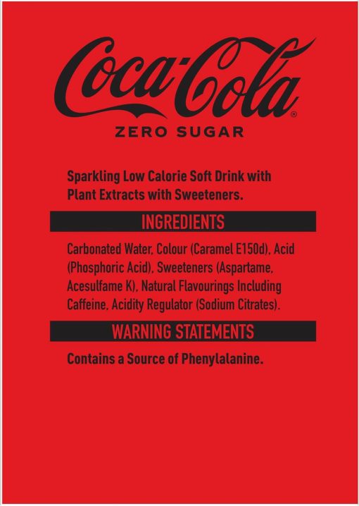 【First Order Discount】Coca-Cola Zero Sugar 24 x 330 ml - Image 4