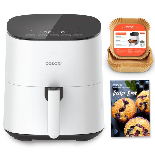 【First Order Discount】Smart Air Fryer, 5 QT Compact 9-in-1 Oven, Preheat, 450°F Max, Dishwasher-Safe - Image 8
