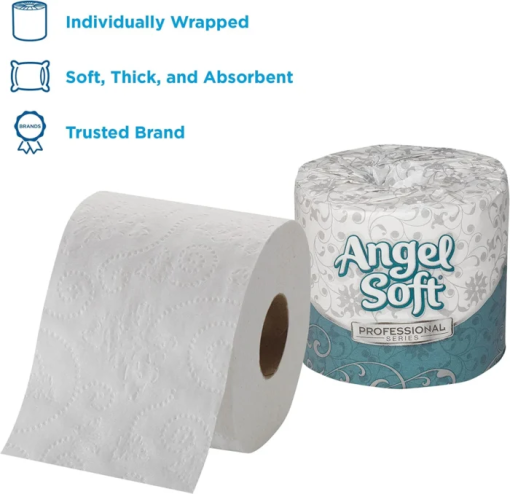 【Exclusive for new TK users】Toilet Paper, Angel Soft ps, 2Ply, PK80 - Image 5