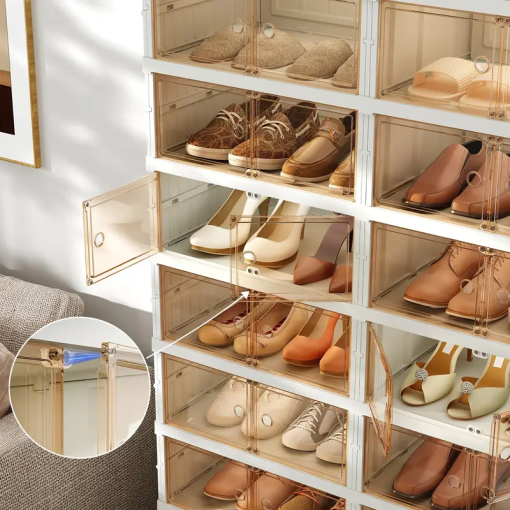 【New Users Only】Foldable shoe storage box - Image 3