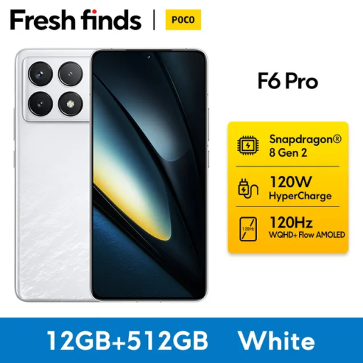 【New Users Only】 F6 Pro 5G  – 12GB 512GB - Image 3
