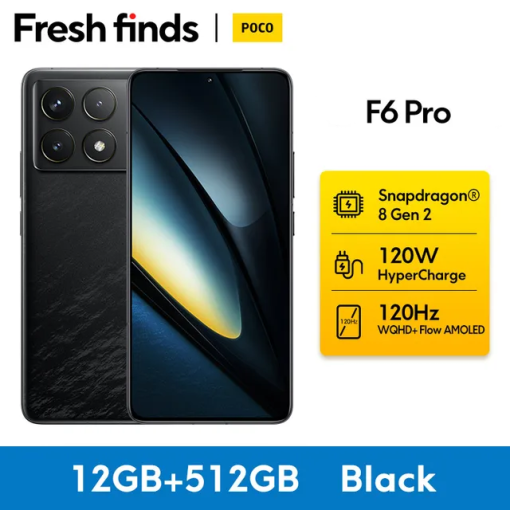 【New Users Only】 F6 Pro 5G  – 12GB 512GB - Image 2